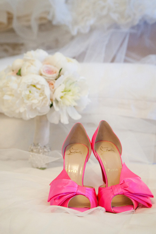 sapato pink para noiva